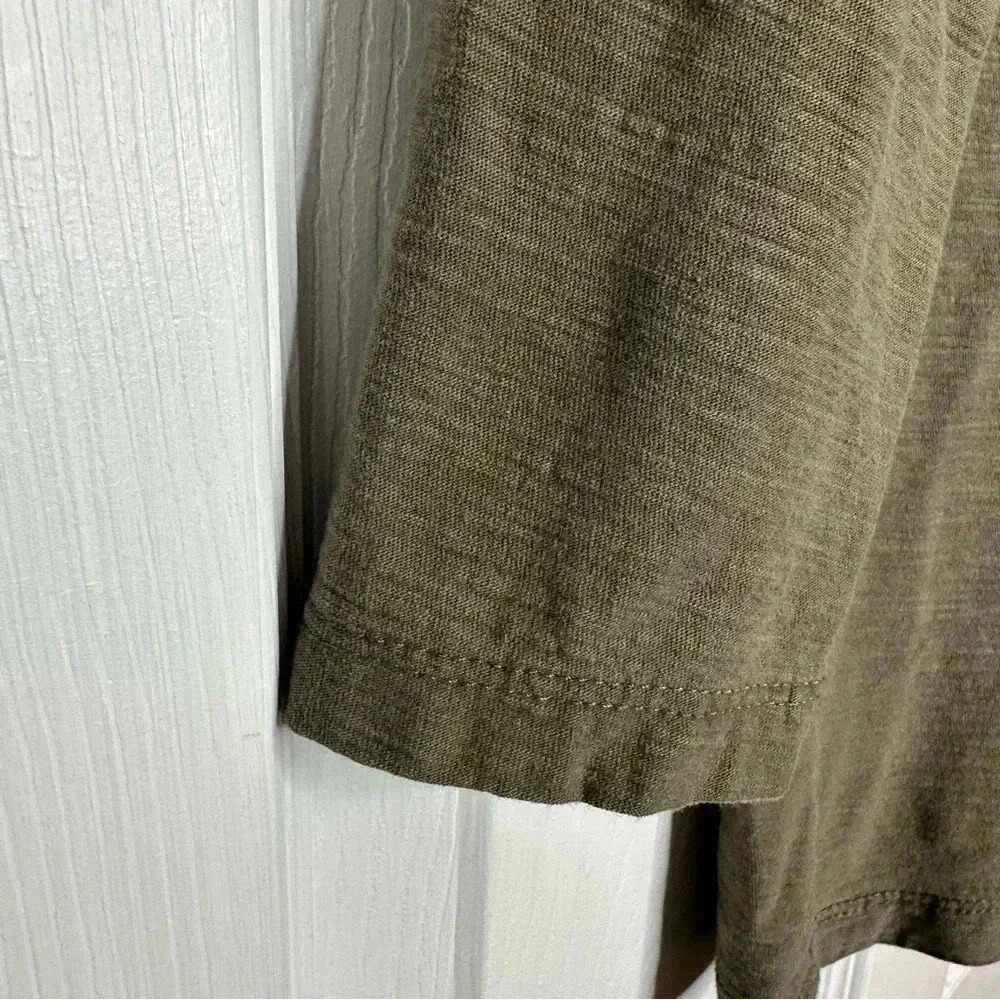Carroll Reed Shirt 3/4 Length Sleeves Green Size Small - Picture 2 of 16